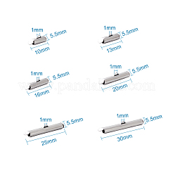 Iron Slide On End Clasp Tubes&nbsp;IFIN-TA0001-04P