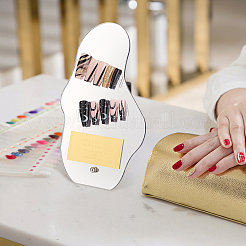2 Sets 2 Style Acrylic Mirror Nail Art Display Board&nbsp;ODIS-PH0001-66