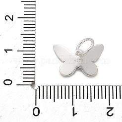 925 Sterling Silver Enamel Butterfly Charms&nbsp;LS-STER-D300-28P-04