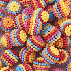 Resin Waxberry Beads&nbsp;RESI-TA0003-14C