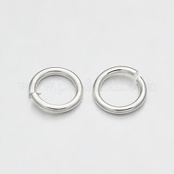 Brass Open Jump Rings&nbsp;KK-E647-17S-4mm