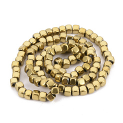 Electroplate Non-magnetic Synthetic Hematite Beads Strands&nbsp;G-Q486-111A
