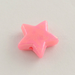 AB Color Plated Acrylic Beads&nbsp;X-SACR-Q106-01