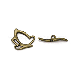 Zinc Alloy Toggle Clasps&nbsp;PALLOY-WH0085-95