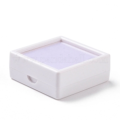 Square Plastic Diamond Presentation Boxes&nbsp;LS-OBOX-G017-01B