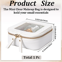 Square PU Leather Jewelry Box&nbsp;ODIS-WH20008-04B