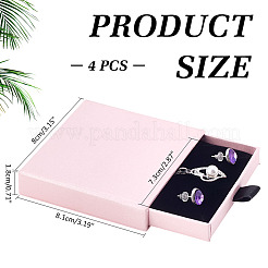 Cardboard Jewelry Set Drawer Boxes&nbsp;CON-WH0099-76D
