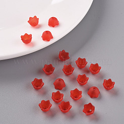 Transparent Acrylic Beads Caps&nbsp;PL543-6