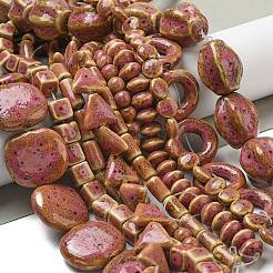 Handmade Porcelain Beads Strands&nbsp;PORC-B002-19E
