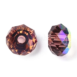 Faceted Transparent Glass Beads&nbsp;GLAA-E047-01A