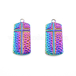Ion Plating(IP) 201 Stainless Steel Pendants&nbsp;STAS-N098-235M