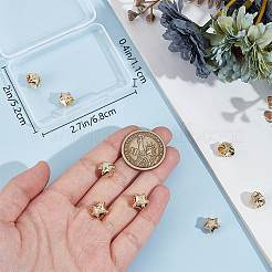 20Pcs Alloy large Hole Beads&nbsp;TIBEB-BBC0001-01