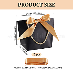 Rectangle Paper Gift Tote Bags&nbsp;ABAG-WH0038-68A-01