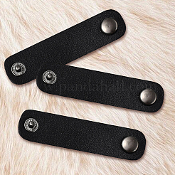 8Pcs Leather with Brass Scarf Buckle&nbsp;AJEW-CL0001-68