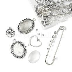 DIY Brooch Making Kits&nbsp;DIY-FS0009-11