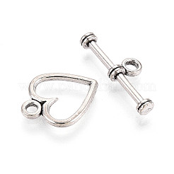 Tibetan Style Alloy Toggle Clasps&nbsp;LF1178Y-01