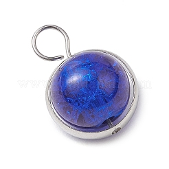 Crackle Glass Pendants&nbsp;PALLOY-JF03255