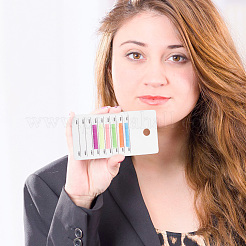 2Pcs 2 Colors Acrylic False Eyelashes Display Board&nbsp;AJEW-GO0001-31