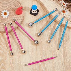 8Pcs 2 Colors DIY Stainless Steel Sculpture Tools&nbsp;AJEW-BC0008-93