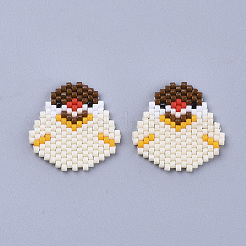 Handmade Japanese Seed Beads&nbsp;SEED-S025-34