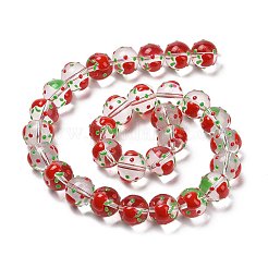 Handmade Glass Enamel Beads Strands&nbsp;LAMP-A001-A09