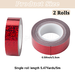 DIY Scrapbook Decorative Laser Paper Tapes&nbsp;DIY-WH20001-98A