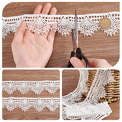 Lace Trim&nbsp;DIY-WH0580-72