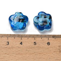 Handmade Gold Sand Lampwork Beads&nbsp;LA-T032-02B