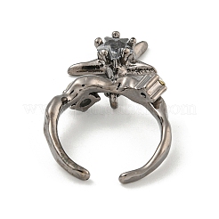Star Zinc Alloy Open Cuff Ring&nbsp;LS-RJEW-Z048-01B-01