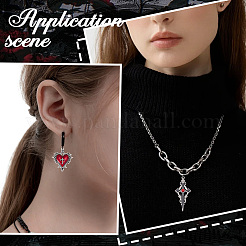 16Pcs 8 Styles Hallowmas Alloy Enamel Pendants&nbsp;ENAM-SC0007-39