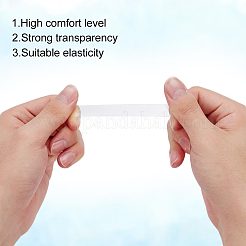 12 Pairs 3 Style Transparent TPU Rubber Shoelace&nbsp;FIND-FG0002-33
