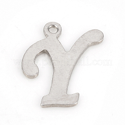 Non-Tarnish 201 Stainless Steel Pendants&nbsp;STAS-L244-04Y-P