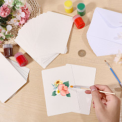 50Pcs Rectangle Paper Blank Card&nbsp;DIY-GL0006-33