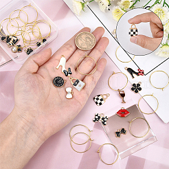 DIY Pendant Earrings Making Kit&nbsp;DIY-SC0017-77