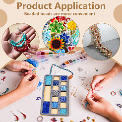 2Pcs 2 Styles Felt Bead Design Boards&nbsp;AJEW-BC0007-97
