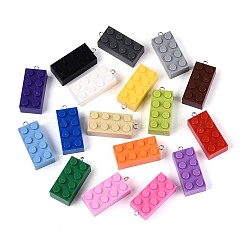 Opaque Plastic Pendants&nbsp;KY-T043-01M