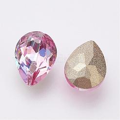 K9 Glass Rhinestone Cabochons&nbsp;GLAA-D001-10D