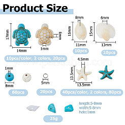 Summer Ocean Theme DIY Beads Kits&nbsp;DIY-HS0001-73