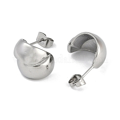 304 Stainless Steel Stud Earrings&nbsp;EJEW-Z075-10P