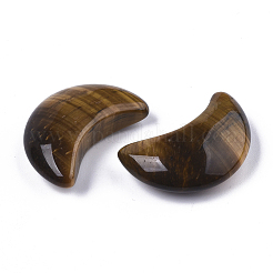 Moon Shape Natural Tiger Eye Healing Crystal Pocket Palm Stones&nbsp;G-T132-001D