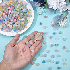 450Pcs 9 Colors Opaque Acrylic Beads&nbsp;OACR-BM0001-14