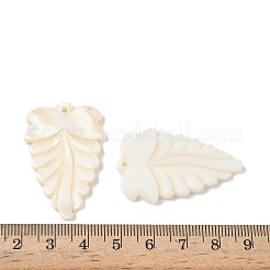Natural Freshwater Shell Carved Pendants&nbsp;SHEL-K006-54E