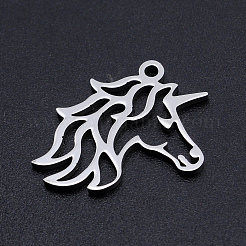 Non-Tarnish 201 Stainless Steel Pendants&nbsp;STAS-S105-JN941-1