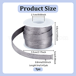 5M 304 Stainless Steel Flat Tinned Braided Wire&nbsp;STAS-UN0064-25