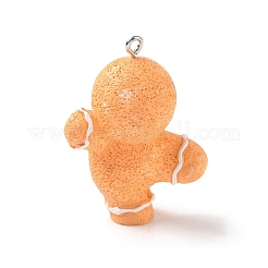 Christmas Theme Opaque Resin Pendants&nbsp;RESI-I336-01P-05