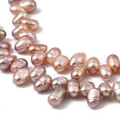 Natural Cultured Freshwater Pearl Beads Strands&nbsp;PEAR-I007-04A-01B