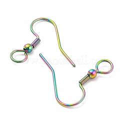 304 Stainless Steel Earring Hooks&nbsp;STAS-B047-30MC