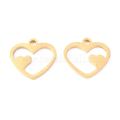 304 Stainless Steel Charms&nbsp;STAS-O142-42G