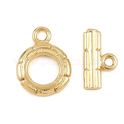 Brass Toggle Clasps&nbsp;KK-G548-29G