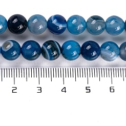 Natural Striped Agate/Banded Agate Beads&nbsp;X-AGAT-8D-8A